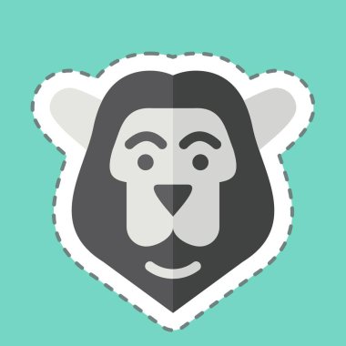 Kenya sembolüyle ilişkili Massai 2 çıkartması kesilmiş. Basit dizayn edilebilir. Basit resimleme