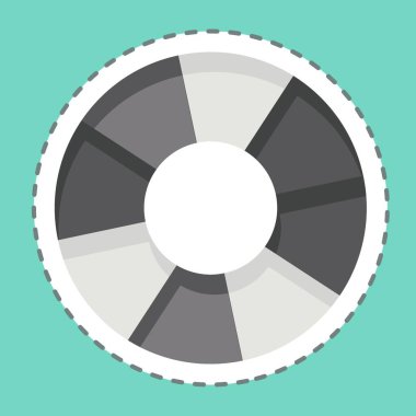 Çıkartma çizgisi kesilmiş. Yüzük sembolü ile ilgili. Basit dizayn edilebilir. Basit resimleme