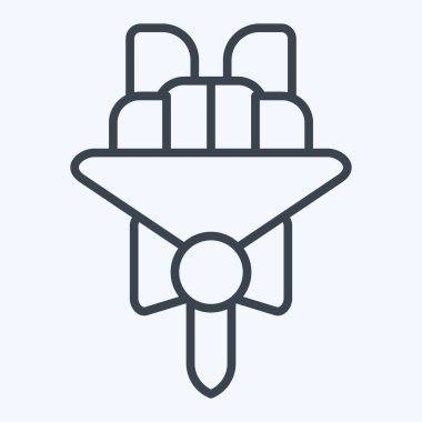 Yüzük sembolü ile ilgili simge 2. Sıra tarzı. Basit dizayn edilebilir. Basit resimleme