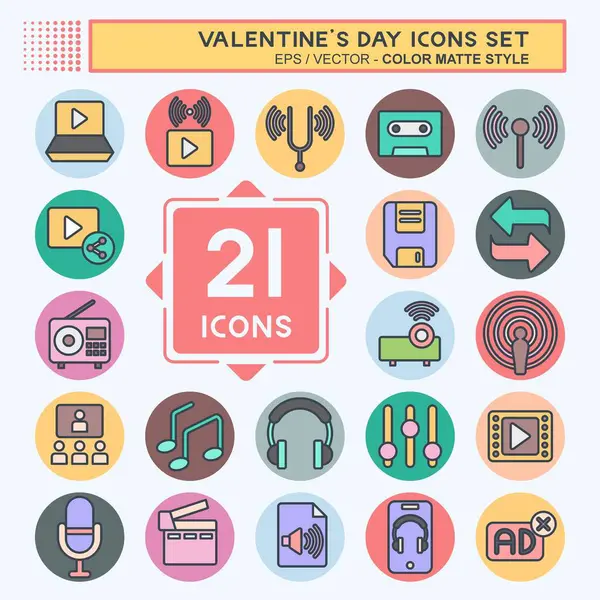 Simge Ayarlama Podcast. Müzik sembolüyle ilgili. renk arkadaşı stili. Basit dizayn edilebilir. Basit resimleme