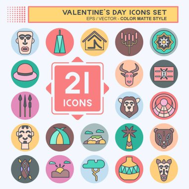 Icon Kenya 'yı kurdu. Eğitim sembolüyle ilgili. renk arkadaşı stili. Basit dizayn edilebilir. Basit resimleme