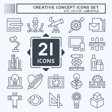 Simge Ayarlama Yaratıcı Kavramı. Eğitim sembolüyle ilgili. Sıra tarzı. Basit dizayn edilebilir. Basit resimleme