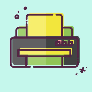 Simge Yazdırma. Postane sembolüyle ilgili. MBE tarzı. Basit dizayn edilebilir. Basit resimleme