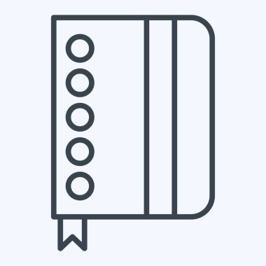 Simge Defteri. Postane sembolüyle ilgili. Sıra tarzı. Basit dizayn edilebilir. Basit resimleme