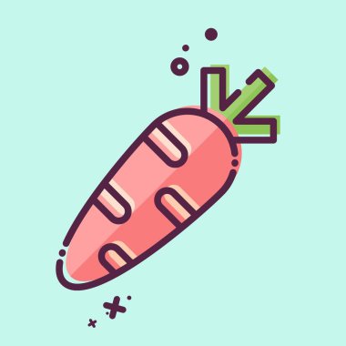 Icon Sağlıklı Yemek. Süt ve içecek sembolüyle ilgili. MBE tarzı. Basit dizayn edilebilir. Basit resimleme