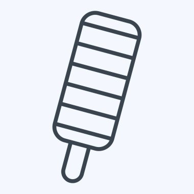 Simge Dilimi. Süt ve içecek sembolüyle ilgili. Sıra tarzı. Basit dizayn edilebilir. Basit resimleme