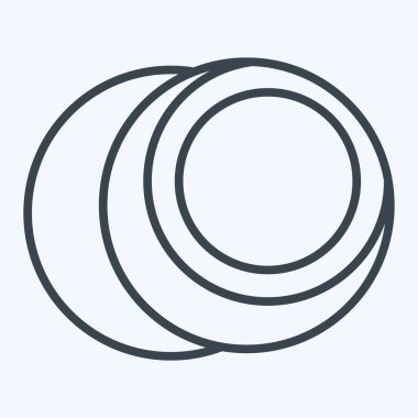 Süt ve içecek sembolüyle ilişkili ikon hindistan cevizi 2. Sıra tarzı. Basit dizayn edilebilir. Basit resimleme