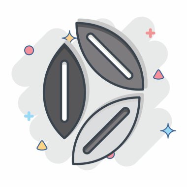 Simge Kimyon. Baharat sembolüyle ilgili. Çizgi roman. Basit dizayn edilebilir. Basit resimleme