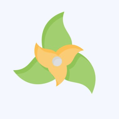 Simge Mini. Baharat sembolüyle ilgili. Düz stil. Basit dizayn edilebilir. Basit resimleme