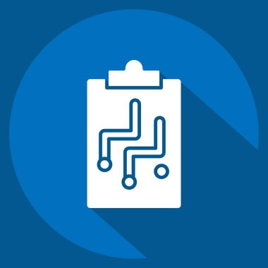 Simge Oyun Planı. Hokey Spor Sembolü ile ilgili. Uzun gölge tarzı. Basit tasarım düzenlenebilir