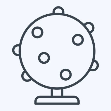 Simge Ağı. Sosyal Ağ sembolüyle ilgili. Sıra tarzı. Basit tasarım çizimi