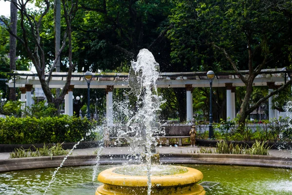 Салвадор Бахия Бразилия Октября 2022 Года Fountain Largo Campo Grande — стоковое фото