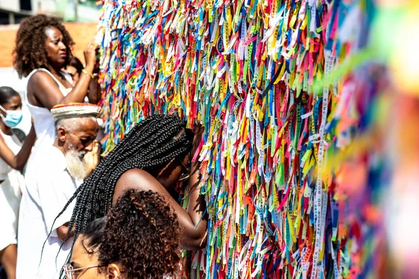 브라질 살바도르 2023 바히아 살바도르의 전통적 2023 금요일에 전망대 앞에서 — 스톡 사진