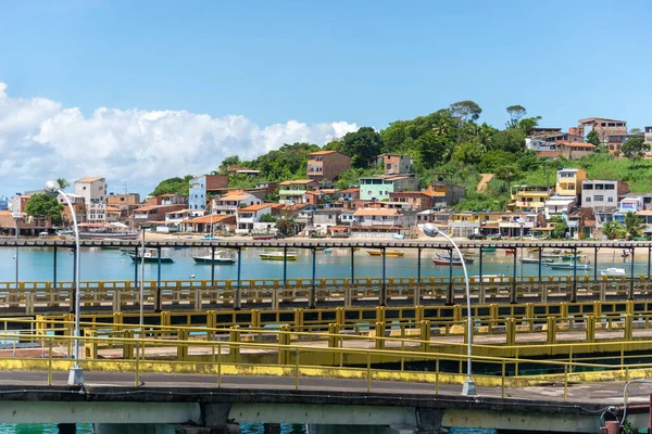 Vera Cruz Bahia Brasil Abril 2023 Terminal Marítima Ferry Isla —  Fotos de Stock