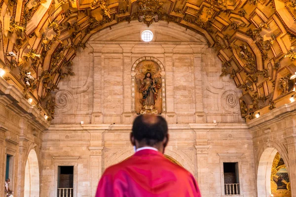 Сальвадор Баїя Бразилія Червня 2022 Католицьких Священиків Семінаристів Видно Під — стокове фото