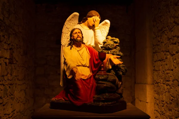 Сальвадор Баия Бразилия Июня 2022 Года Статуя Иисуса Христа Божией — стоковое фото