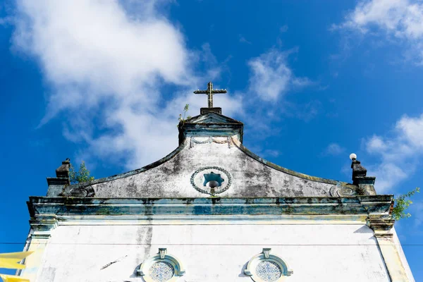 Valenca Bahia Brasil Junho 2022 Fachada Superior Igreja Matriz Cidade — Fotografia de Stock