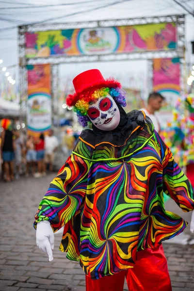 Maragogipe Bahia Brezilya Şubat 2023 Karnaval Sırasında Maragogipe Bahia Sokaklarında — Stok fotoğraf