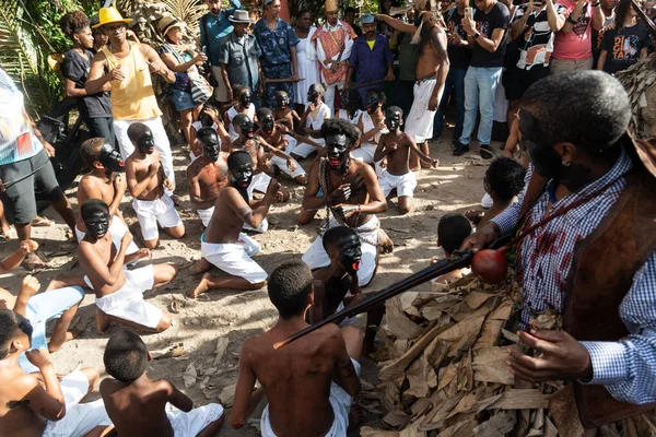 Santo Amaro Bahia Brazylia Lipca 2023 Członkowie Tradycyjnego Wydarzenia Kulturalnego — Zdjęcie stockowe