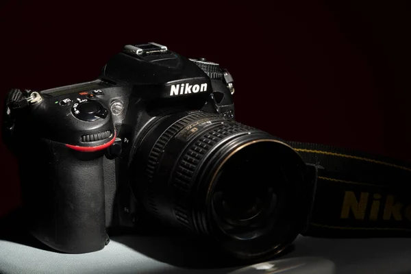Salvador Bahia Brazilië Juli 2023 Professionele Fotocamera Dslr Nikon D7100 — Stockfoto