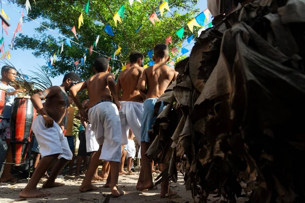 Santo Amaro Bahia Brazil July 2023 Μέλη Της Πολιτιστικής Εκδήλωσης — Φωτογραφία Αρχείου