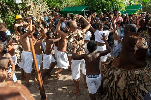Santo Amaro Bahia Brazylia Lipca 2023 Członkowie Wydarzenia Kulturalnego Nego — Zdjęcie stockowe