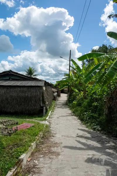 stock image Aratuipe, Bahia, Brazil - May 30, 2015: View of the streets of Maragogipinho in the city of Aratuipe, Bahia.