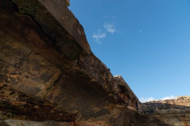 Salvador, Bahia, Brezilya - 13 Nisan 2019: Salvador, Bahia 'daki Ribeira mahallesindeki Crush köprüsünün kalıntıları.