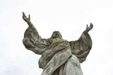 Nazare, Bahia, Brezilya - 29 Mart 2019: Brezilya 'nın Bahia kentindeki Naziler şehrindeki Nazare Anıtı' nın manzarası.