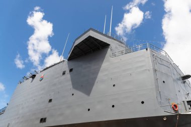 Salvador, Bahia, Brezilya - 26 Ocak 2025: Bahia gemisinin görüntüsü Brezilya 'nın Salvador kentindeki ziyaretçilere açıldı.