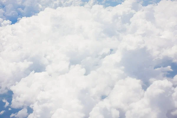 Stock image View of the sky above the clouds from the plane.