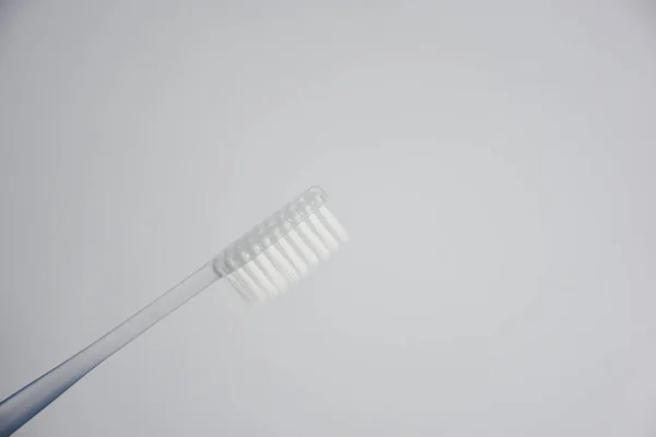Tandenborstel Geïsoleerd Van Witte Achtergrond — Stockfoto