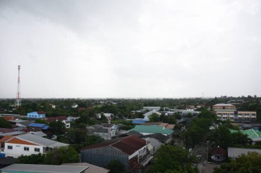 Khon Kaen, Tayland, 27 Temmuz 2023, Nong Song Hong bölgesi manzaralı..