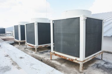 Bina üzerinde hava kompresörü