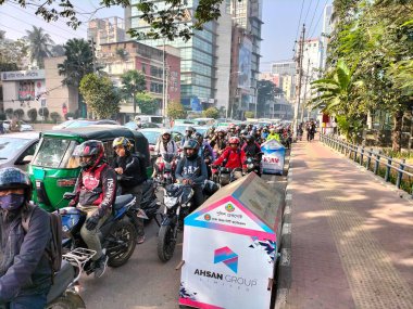 Dakka'da trafik sıkışıklığı