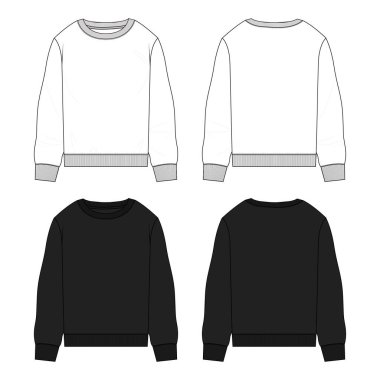 Süveter ve kazak logosu vektör tasarımı. süveter koleksiyonu ve vektör illüstrasyonu.