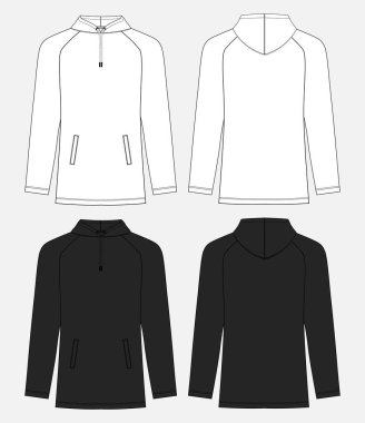 Moda ve giysi logo vektör tasarımı. Moda ve pamuk stok vektör çizim seti.