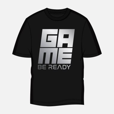 T-shirt tasarımı. Seni spor oyunları, tişörtler, tişörtler gibi seviyorum. Spor kulübü logosu.