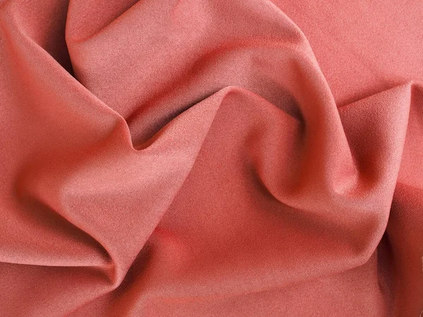 Tekstur Kain Kapas Alami Wol Sutra Atau Bahan Tekstil Linen — Stok Foto
