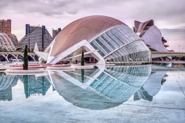 Valencia, Sanat ve Bilim Şehri. 