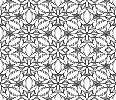 Dantelli çiçek tomurcuğu pürüzsüz desen. Çiçek serisi tekrar seramik. Sonsuz düz retro kumaş arka planı. Dekoratif bitki yaz tekstil baskısı tasarımı. Süslü geometrik süs. Moda botanik halısı