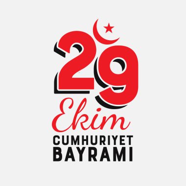 Mavi zemin üzerinde Amerikan bayrağı ve okyanus dalgası ikonu olan Kolomb Günü tipografi vektör illüstrasyonunuz kutlu olsun. ABD Kolomb Günü tebrik kartı, poster, afiş, şablon