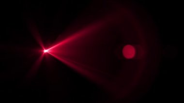 Lens flare light with bright glow, sun light lens flares art animation