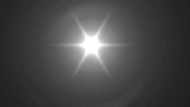 Лінза Спалахує Світлом Яскравим Сяйвом Лінза Сонячного Світла Спалахує Художня — стокове відео
