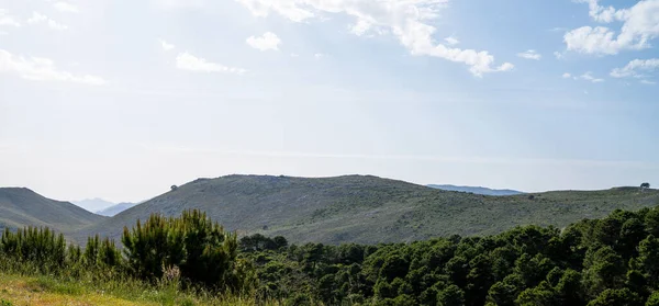 Θερινή Σκηνή Στο Εθνικό Πάρκο Ορντέσα Και Μόντε Περντίντο Ισπανία — Φωτογραφία Αρχείου