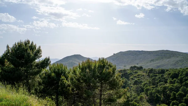 Θερινή Σκηνή Στο Εθνικό Πάρκο Ορντέσα Και Μόντε Περντίντο Ισπανία — Φωτογραφία Αρχείου