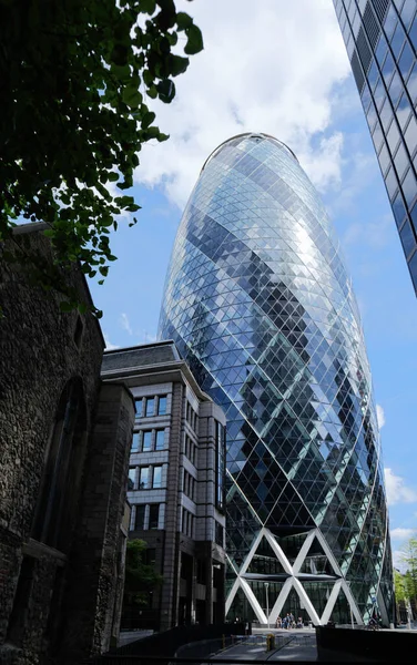 London 2022 View Mary Gherkin Great Helen — Stock Photo, Image