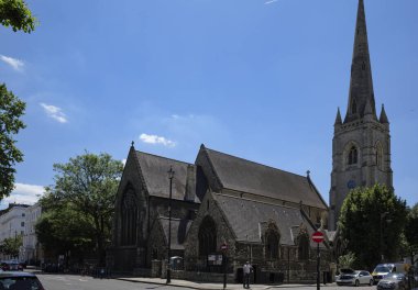 Londra - 06 14 2022: St Gabriel Anglikan Kilisesi