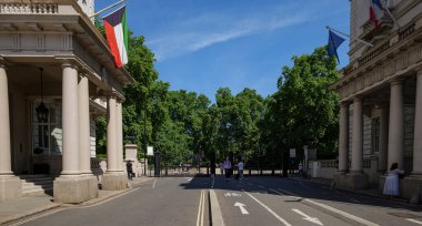 London - 06 15 2022: Albert Gate entrance to Hyde Park clipart