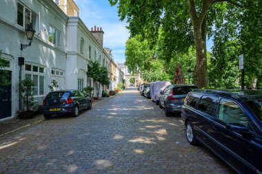 London - 06 16 2022: View of Ennismore Gardens Mews clipart